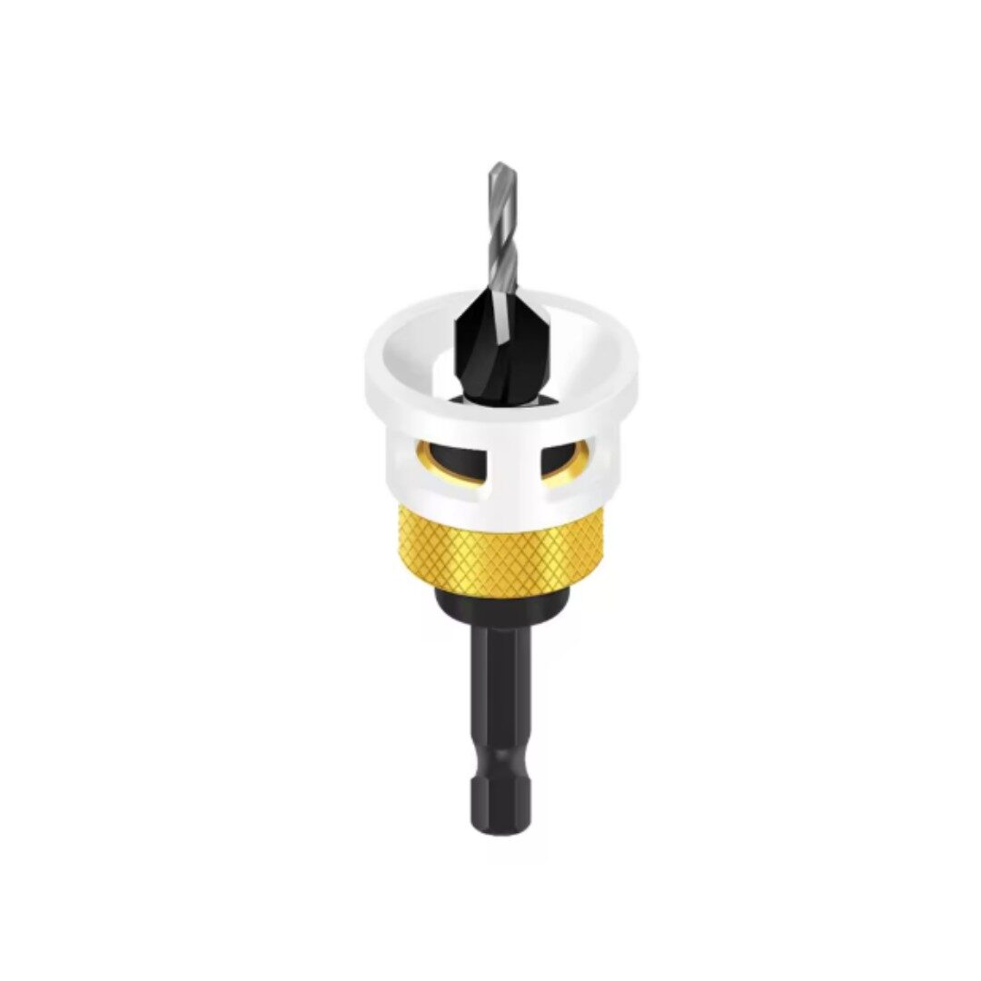 1 Broca Escareadora 4 mm com Limitador Ajustável – Escareamento até 10 mm-PRO - Image 1