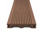 Tábua  Deck Compósito Eco MX120, 2300mm*120mm*20mm, Marrom Médio,