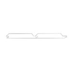 Revestimento pinho silvestre termo modificado, 20X115(100)X1600-3600mm, V(STL), UTV - Image 4