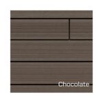 Tábua Deck Compósito Eco MX120, 2300mm*120mm*20mm, Chocolate - Image 2