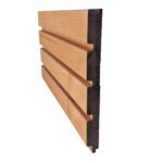 Revestimento pinho silvestre termo modificado, 26X130X1600-3600mm, V(STL), Duplex - Image 2