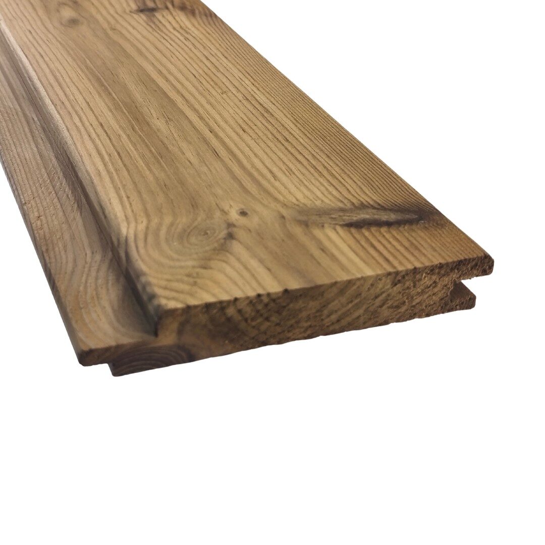 6 Revestimento pinho silvestre termo modificado, 20X115(100)X1600-3600mm, V(STL), UTS - Image 1