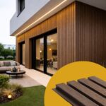 Revestimento Compósito Cux Castellation, 2800mmx216mmx28mm, Brushed - Sucupira