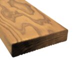 AMOSTRA Deck Pinho Maritimo Termo Modificado, Liso, Fixação c/Parafusos