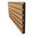 Revestimento pinho silvestre termo modificado, 26X130X1600-3600mm, V(STL), Triplex - Image 2