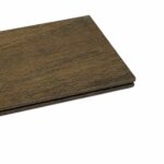 Amostra- Deck em bamboo 100mm*140mm*20mm Ranhurado/Liso Cor, Coffee