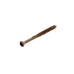 Parafuso inox, 5x50/30,inox A2 Acabamento Bronze Antigo, Cx200un