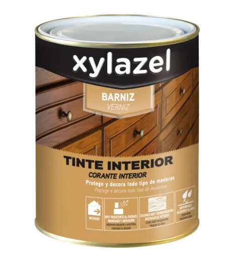 VCIB0750LNOGUEIRA.jpg Xylazel Verniz Corante Interior Brilhante Nogueira 0,750L - Image 1