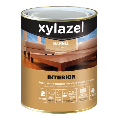 VPMAB0750LBRILHANTE.jpg Xylazel Verniz Pavimentos De Madeira Aquoso Brilhante 0,750 L - Image 1