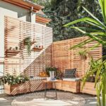 Floreira Exterior Em Madeira Com Ripado - 173x89x43 - Image 2