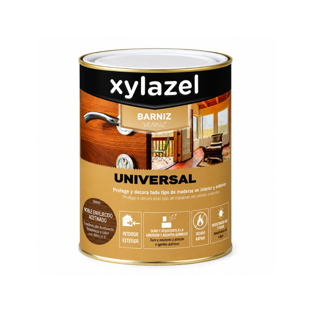 universal Xylazel Verniz Universal ACETINADO, 0,750L - Image 1
